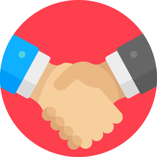 Shaking hands icon