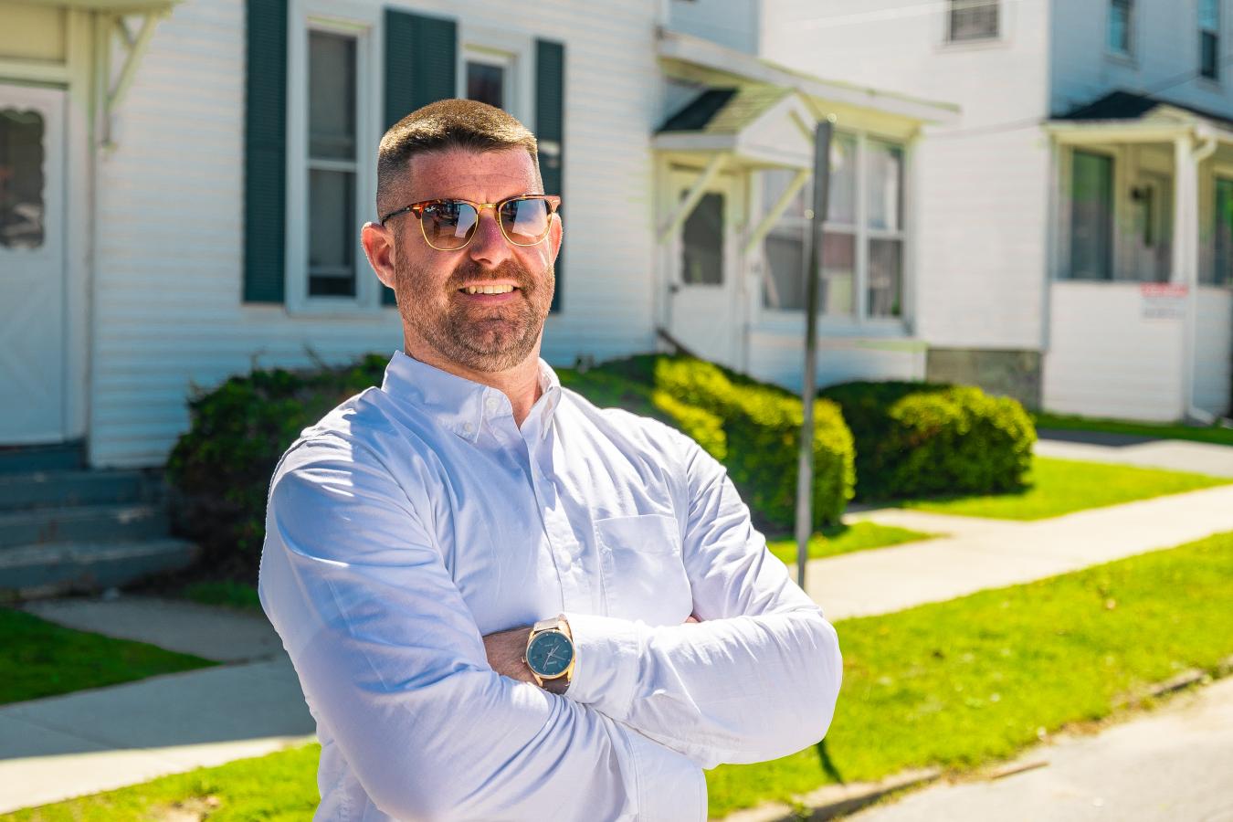 Ryan Earle, plattsburgh business owner and Adirondack Regional Federal Credit Union member