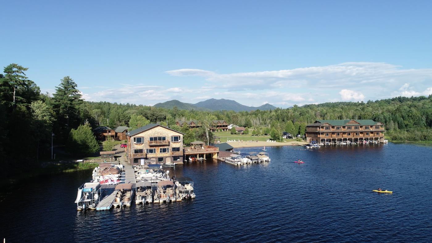 The Adirondack Regional Federal Credit Union supports local business like Ampersand Bay Resort.