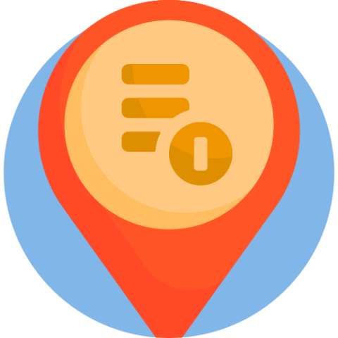 red location pin icon